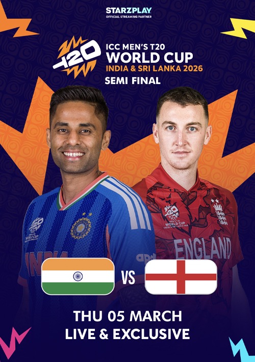 ICC T20 World Cup Semi FInal - India V England